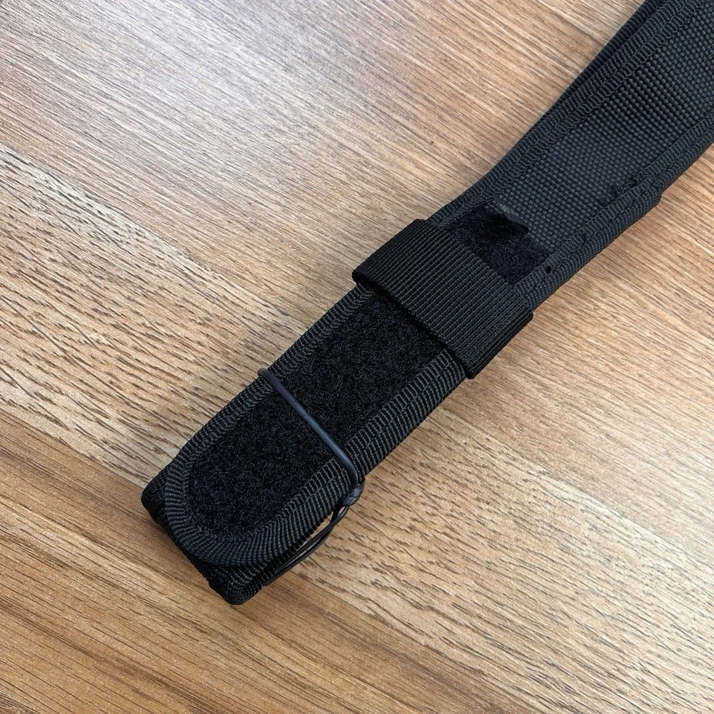 Urban Patrol Ballistic Nylon Liner Belt Size Medium 34-36‎ Black Hook n Loop NEW